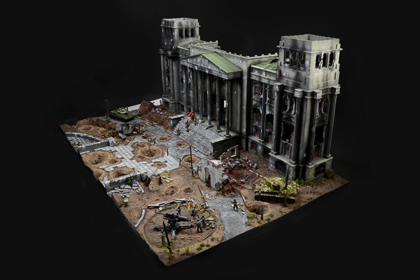 Byggmodell - Battle for the Reichstag Berlin 1945 - 1:72 - IT