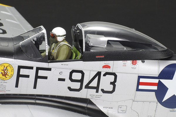 Byggmodell - North American F-51D Mustang Korean War - 1:32 - Tamiya