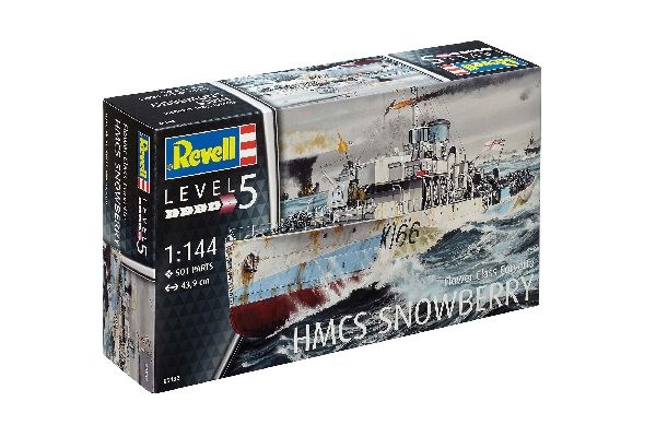 Byggmodell krigsfartyg - HMCS Snowberry - 1:144 - Revell