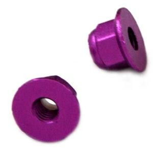 RC Radiostyrt Aluminium Nut M4 4P - 02190