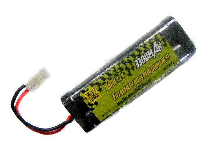 Batteri - 7,2V 3300mAh NiMH - GPX