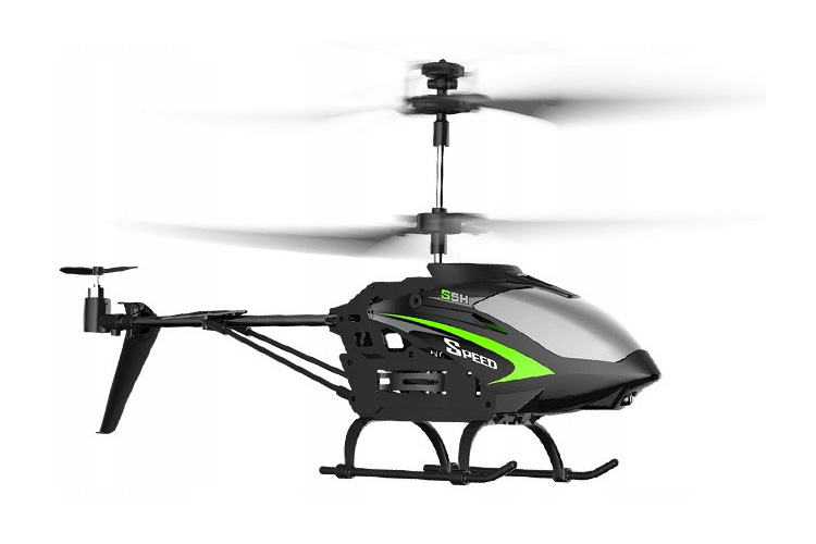 Radiostyrd helikopter - Syma Speed S5H - Svart - 2,4Ghz - RTF