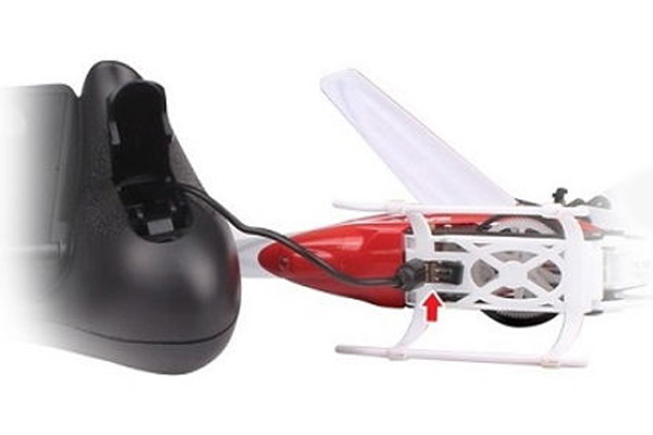 Radiostyrd helikopter - Syma Speed S5 - Vit - 3,5ch - RTF