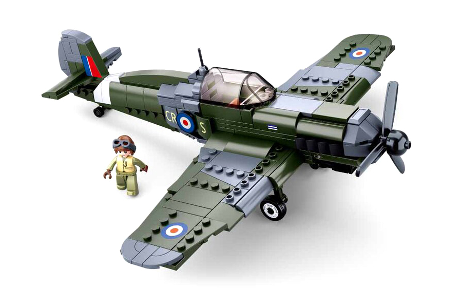 RC Radiostyrt Supermarine Spitfire - B0712