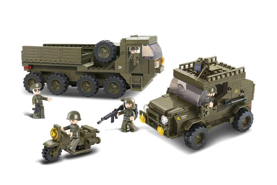 RC Radiostyrt Service troops - B0307