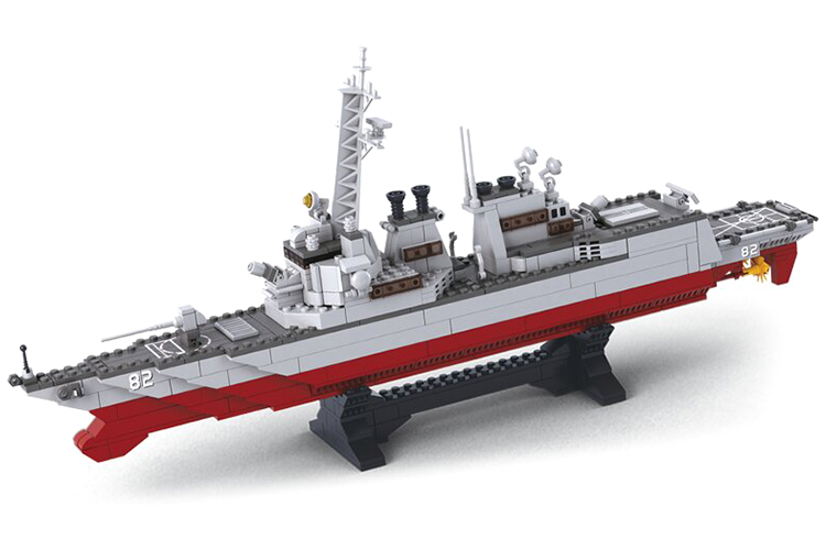 RC Radiostyrt Destroyer - B0390