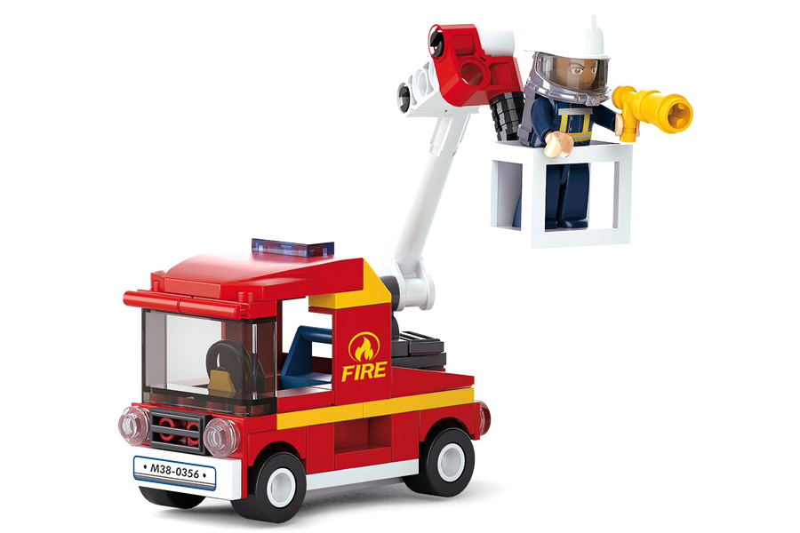 Fire Brigade Truck - B0622A - Sluban