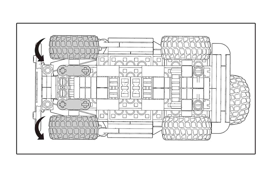 Off-Road Jeep - B0816 - Sluban