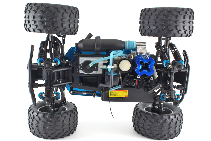 Metanol bil - 1:10 - Viper XST Nitro - 4WD - 2,4Ghz - RTR