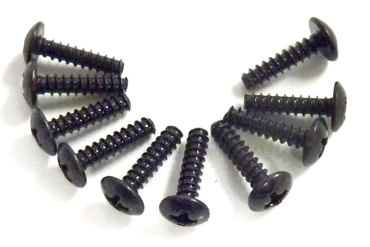 RC Radiostyrt 3*12 Cap Head Tapping Screws 10p - 02184