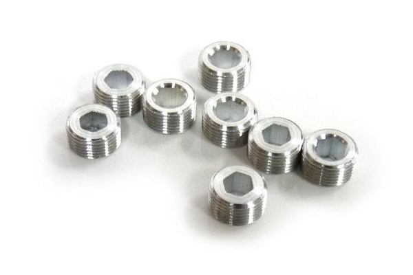 RC Radiostyrt Ball Head Nut 8p - 02153