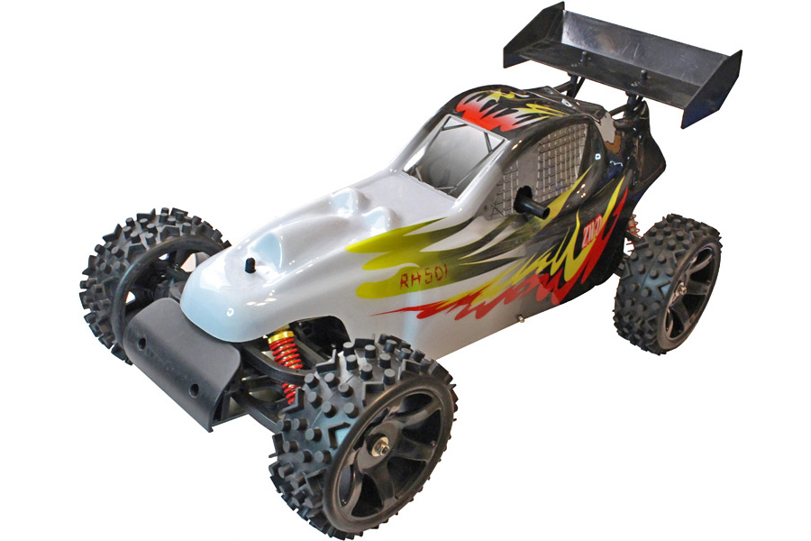 RC Bensin bil - 1:5 - Crocodile buggy - 2WD - 2,4GHz - RTR