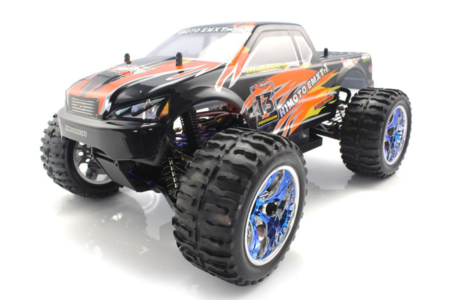 Radiostyrda bilar - 1:10 - EMXT-1 Orange - 4WD - 2,4Ghz - RTR