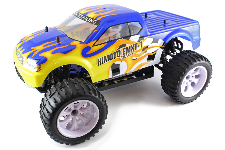 Radiostyrda bilar - 1:10 - EMXT-1 Blue - 4WD - 2,4Ghz - RTR