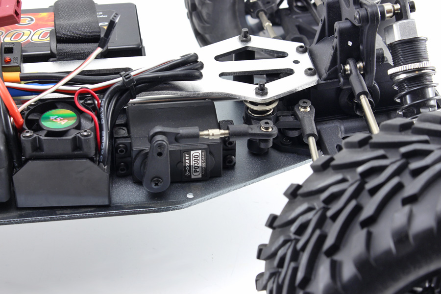 Thumbnail 734 f�r Radiostyrd bil - 1:9 - Sword 3X EBL Black - 2.4GHz - RTR