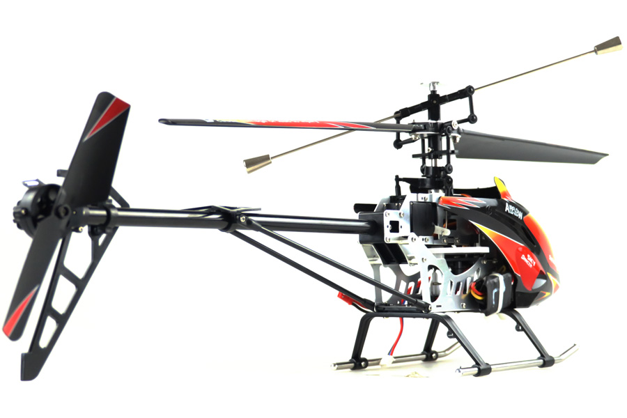 Demo - Radiostyrd helikopter - Buzzard Pro XL BL - 2,4Ghz Gyro - 4ch - RTF