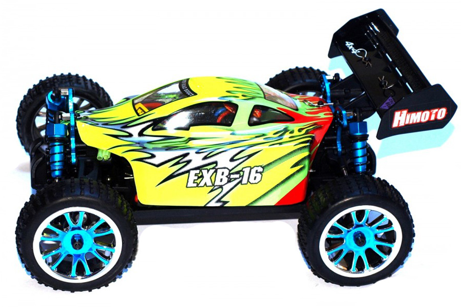 Demo - Radiostyrda bilar - 1:16 - Himoto Exb-16 BL 4wd - Flash - 2,4Ghz - RTR