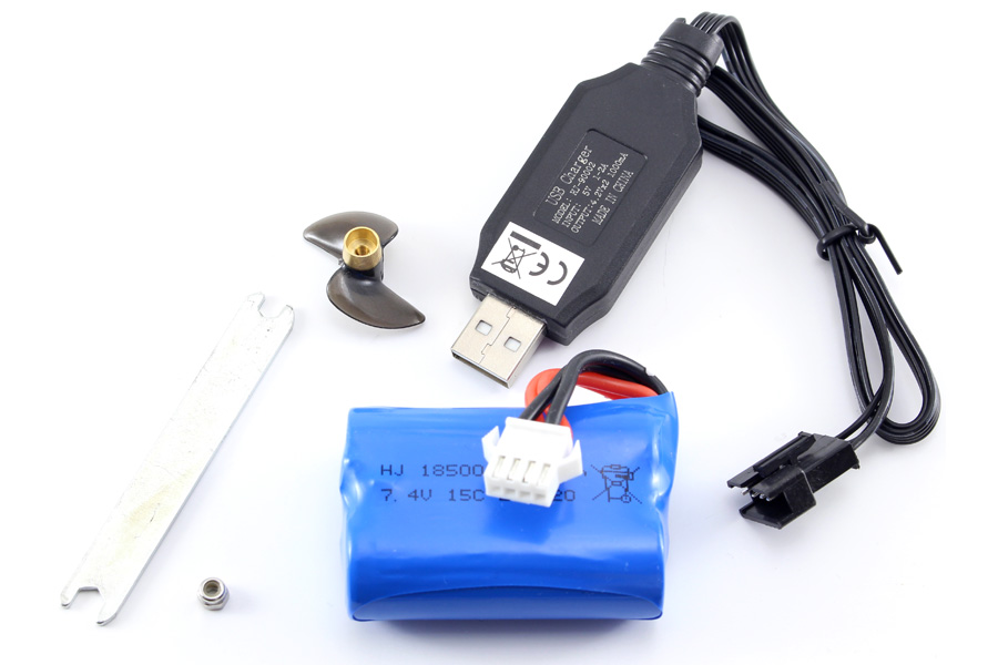 Radiostyrd bt - Blue Barracuda V2 - 2,4Ghz - RTR