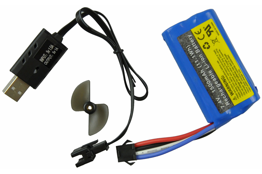 Radiostyrd båt - Rapid Warrior - 2,4Ghz - RTR
