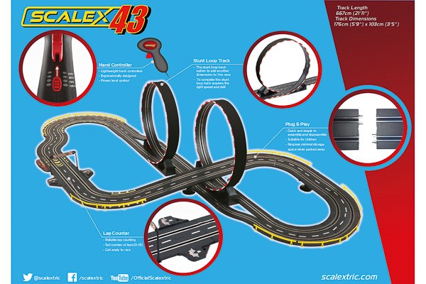Scalextric bilbana - Scalex43 - Super Loop Thriller Set