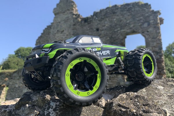 Radiostyrd bil - Slayer MT 4WD Green - 1:16 - 2,4Ghz - RTR