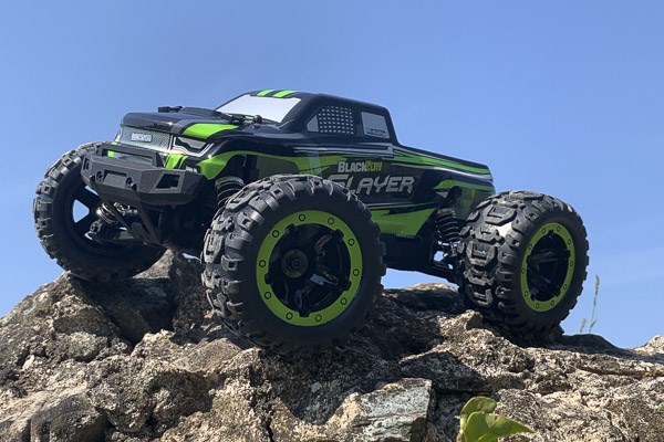 Radiostyrd bil - Slayer MT 4WD Green - 1:16 - 2,4Ghz - RTR