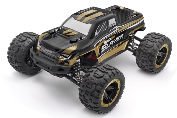 Radiostyrd bil - Slyder MT 4WD Gold - 1:16 - 2,4Ghz - RTR