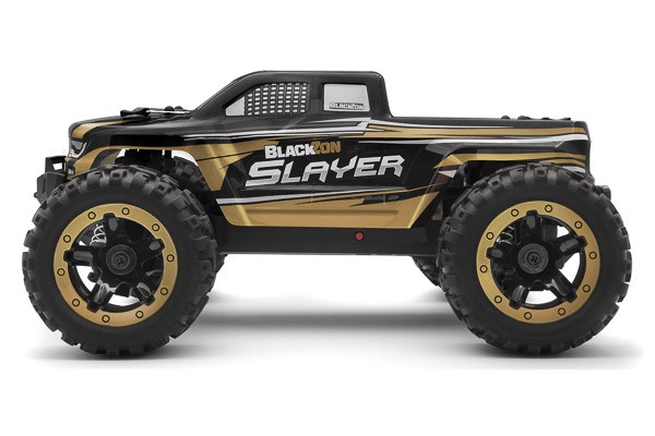 Radiostyrd bil - Slyder MT 4WD Gold - 1:16 - 2,4Ghz - RTR