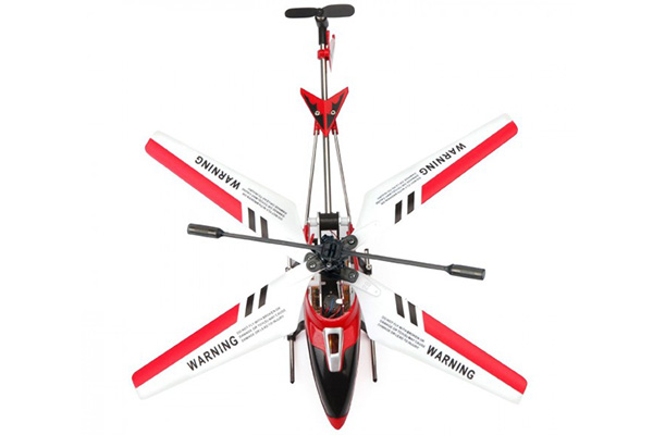 Radiostyrd helikopter - Syma S107G Röd - 3,5ch - RTF