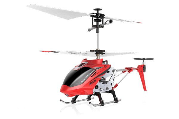 Radiostyrd helikopter - Syma Phantom S107H Röd - 3,5ch - RTF