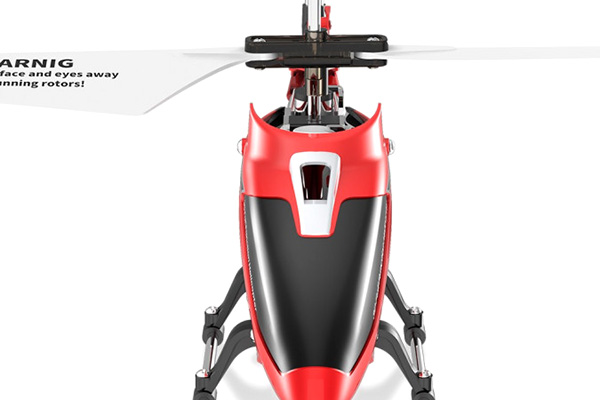 Radiostyrd helikopter - Syma Phantom S107H Röd - 3,5ch - RTF