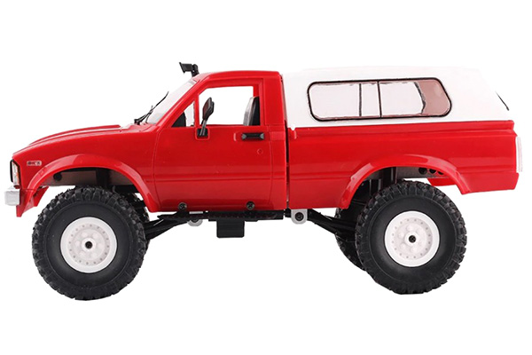 Radiostyrda bilar - Offroad WPL C-24 4WD Röd - 1:16 - 2,4Ghz - RTR