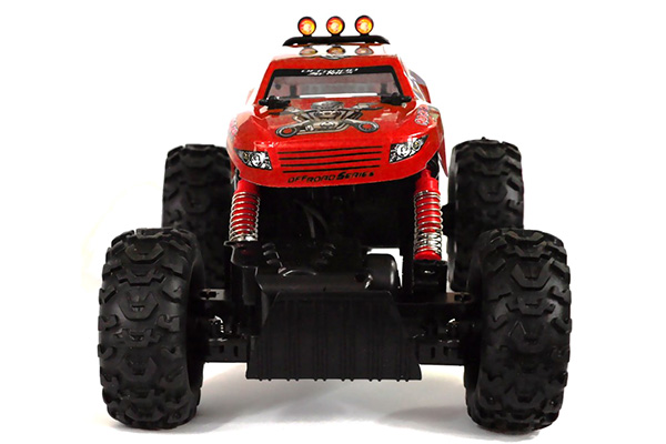 Radiostyrda bilar - 1:12 - N.Q.D Rock Crawler 4WD Röd - RTR