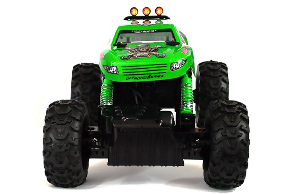 Radiostyrda bilar - 1:12 - N.Q.D Rock Crawler 4WD Grön - RTR