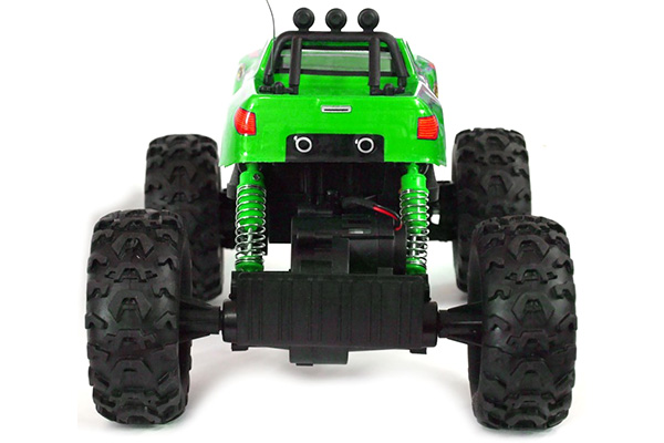 Radiostyrda bilar - 1:12 - N.Q.D Rock Crawler 4WD Grön - RTR