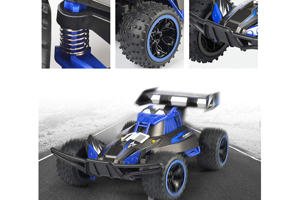 Radiostyrda bilar - 1:16 - Flash Blue 2WD - 2,4Ghz - RTR