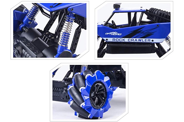 Radiostyrd bil - 1:16 - Drift Climber 4WD Blue - 2,4Ghz - RTR