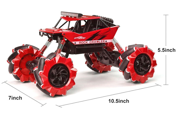 Radiostyrd bil - 1:16 - Drift Climber 4WD Red - 2,4Ghz - RTR