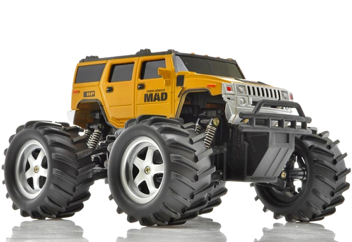 Demo - Radiostyrd bil - 1:16 - Mad Monster Max Gold - RTR