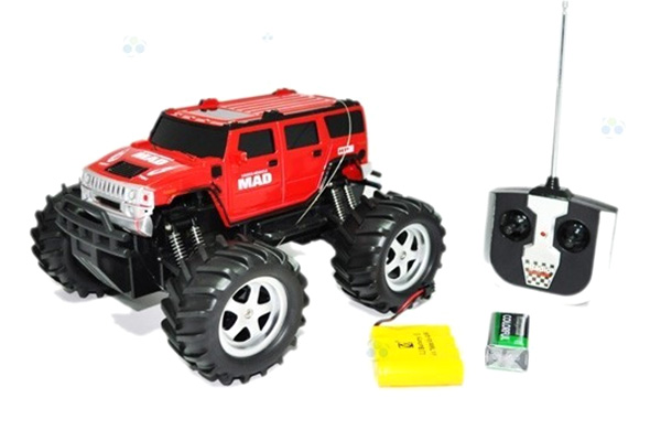 Radiostyrd bil - 1:16 - Mad Monster Max Red - RTR