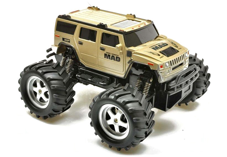 Bild p� Radiostyrd bil - 1:16 - Mad Monster Max Silver - RTR