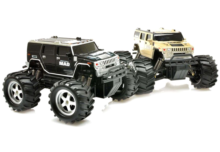 Thumbnail 734 f�r Radiostyrd bil - 1:16 - Mad Monster Max Silver - RTR