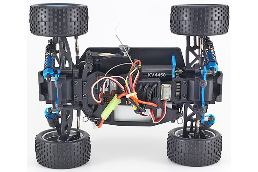 Thumbnail 728 f�r Radiostyrda bilar - 1:16 - Himoto Ext-16 4wd BL - Flame - 2,4Ghz - RTR