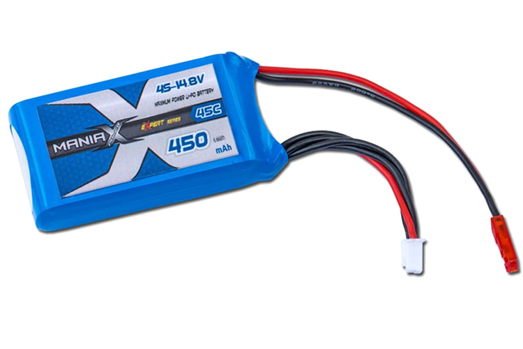 RC Radiostyrt Batteri - 7,4V 450mAh 45C eXpert ManiaX