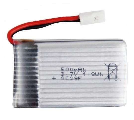 RC Radiostyrt Batteri - 3,7V 500mAh LiPo - X5-11/X5C-11