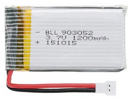 RC Radiostyrt Batteri - 3,7V 1200mAh LiPo - Syma X5S