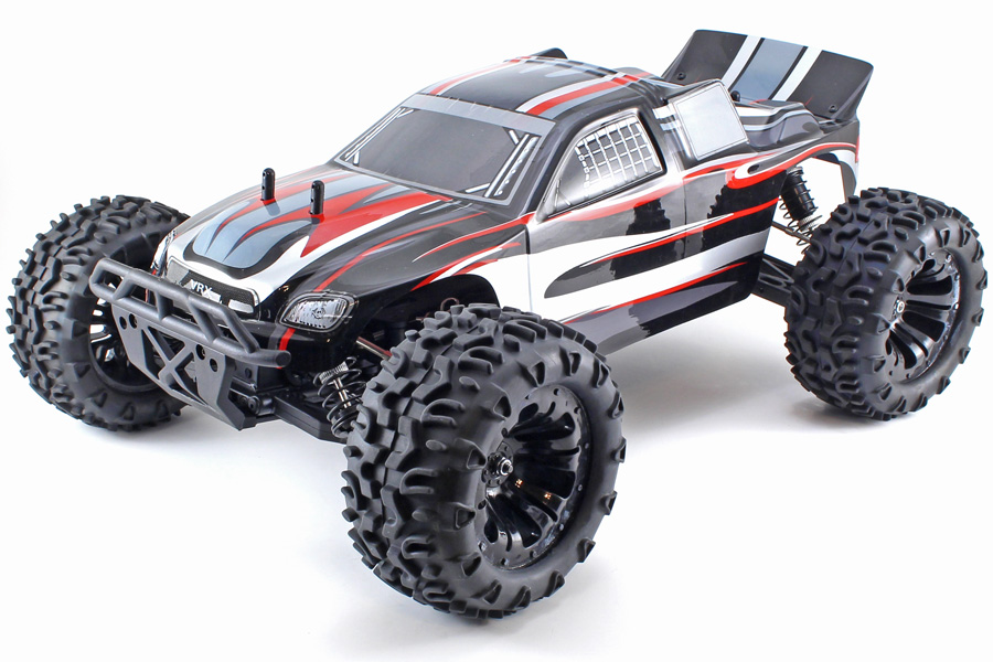 Metanol bil - 1:10 - Blade SS Nitro Black - 4WD - 2,4Ghz - RTR