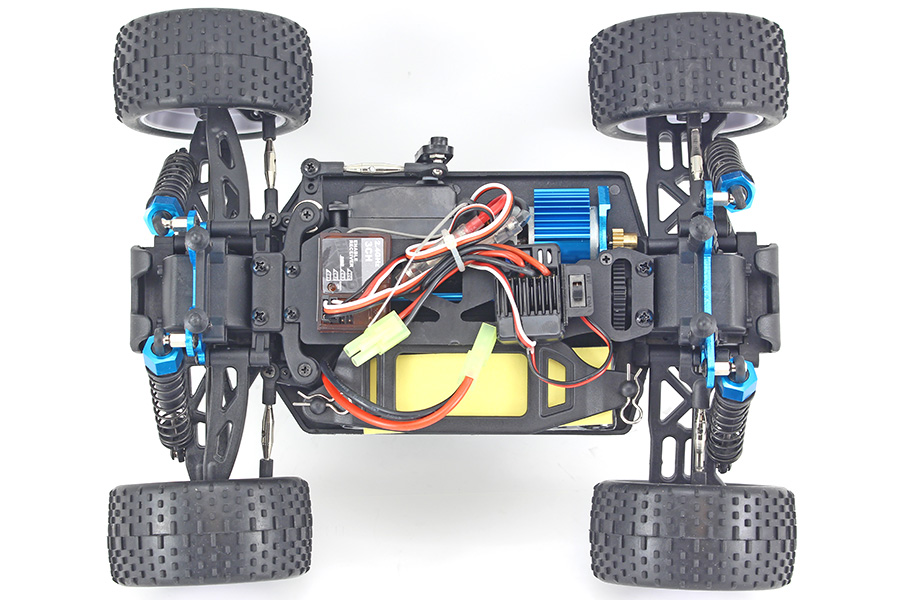 Radiostyrda bilar - 1:16 - Himoto Ext-16 4wd - Flame - 2,4Ghz - RTR