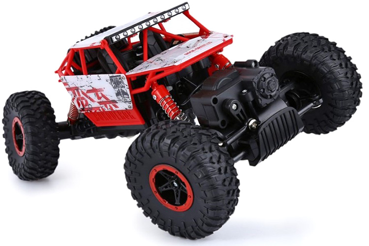 Radiostyrda bilar - 1:18 - Crawler Rock Through Red - 2,4Ghz - RTR