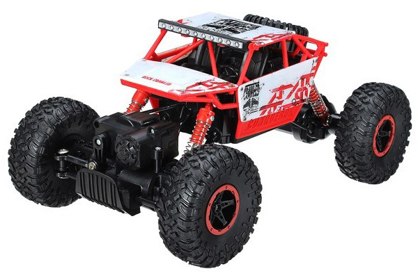 Radiostyrda bilar - 1:18 - Crawler Rock Through Red - 2,4Ghz - RTR